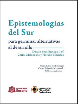 cover image of Epistemologías del Sur para germinar alternativas al desarrollo